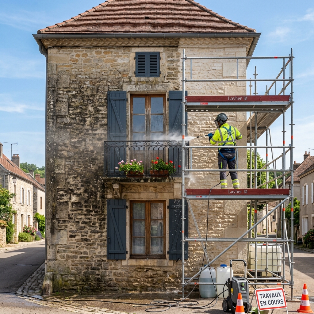 Nettoyage et démoussage
